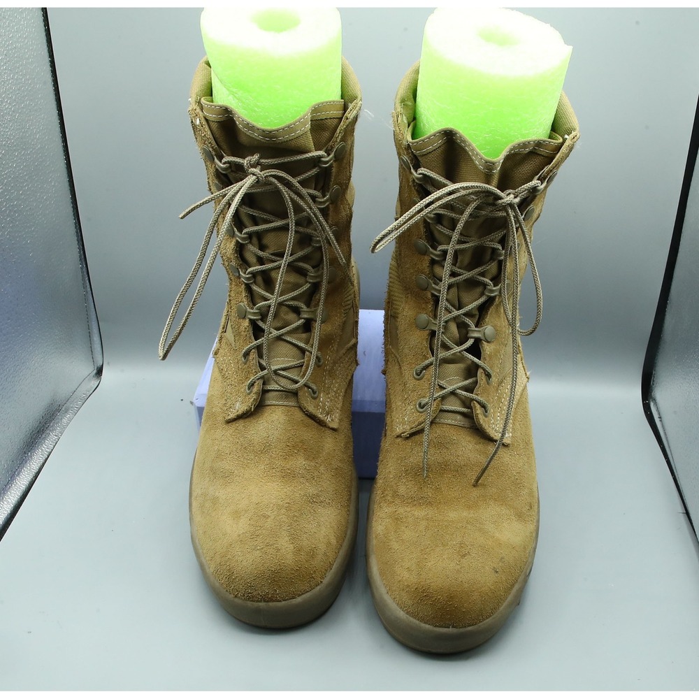 Belleville AHWC Hot Weather Combat Boots Coyote Brown Suede Vibram Mens 10.0 W